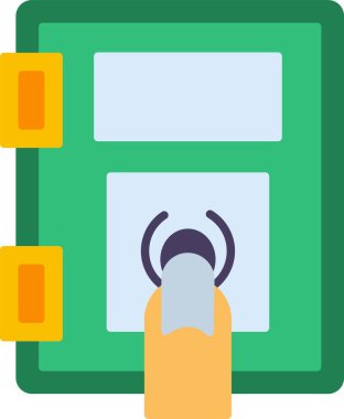 Web renk simgesi. Vektör çizim