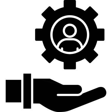 Teçhizat Web simgesi basit illüstrasyon