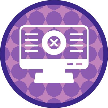 Web Kullanımı için Simge, Basit Vektör Resmini İptal Et