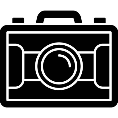 kamera simgesi, vektör tasarımı