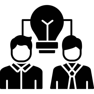 Ampul. Web simgesi basit illüstrasyon