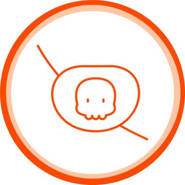 Web Kullanımı için Göz Yaması Simgesi, Basit Vektör İllüstrasyonu