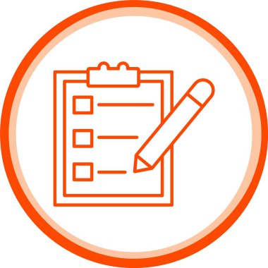 vektör listesindeki düz simge