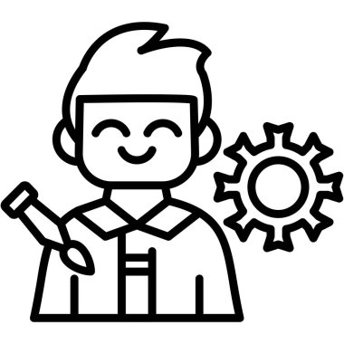 mekanik teçhizat işçisi simgesi