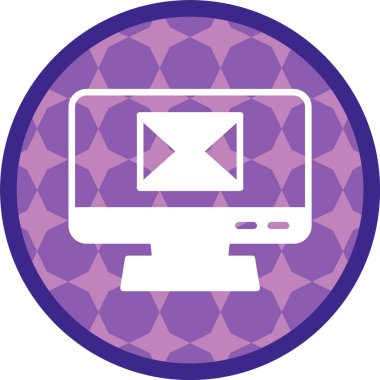 Web Kullanımı için E- posta Simgesi, Basit Vektör İllüstrasyonu