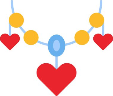 kalp simgesi, vektör illüstrasyonu