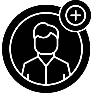 Vektör Adam Simgesi illüstrasyonu