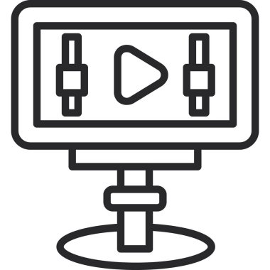 Video kamera. Basit tasarım