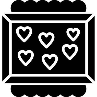 kutu aşk kalp simgesi