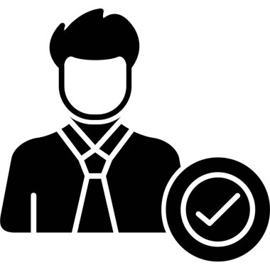 avatar yöneticisi adam simgesi katı stil