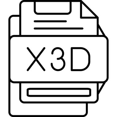 3d yazıcı simgesi, basit vektör illüstrasyonu