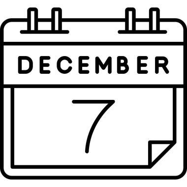 Takvim simgesi vektör illüstrasyonu