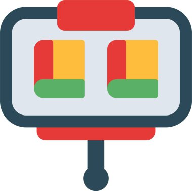 Seo simgesinin vektör illüstrasyonu