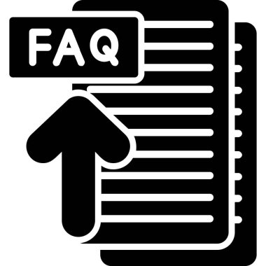 Faq vektör resimleme
