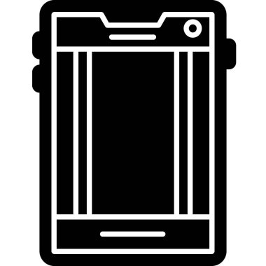 telefon aygıtı simgesi, vektör illüstrasyonu