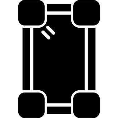 Kaykay tahtası. Web simgesi