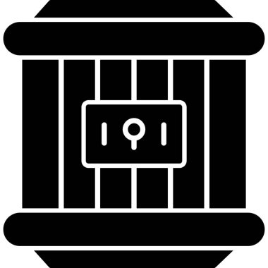 Modern b 'nin vektör illüstrasyonu eksik simgesi