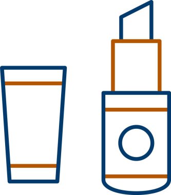 Ruj Simgesi, Web Kullanımı için Basit Vektör İllüstrasyonu