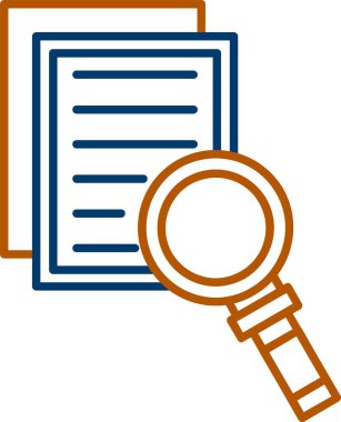 Dosya Çalışma Simgesi, Web Kullanımı için Basit Vektör İllüstrasyonu