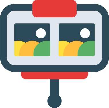 yiyecek düz vektör simgesi