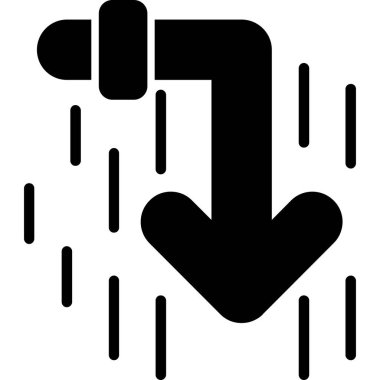 yön ok simgesi, vektör tasarımı