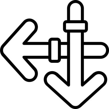 navigasyon yönü GPS simgesi