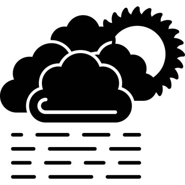 bulut hesaplama simgesi, vektör illüstrasyonu