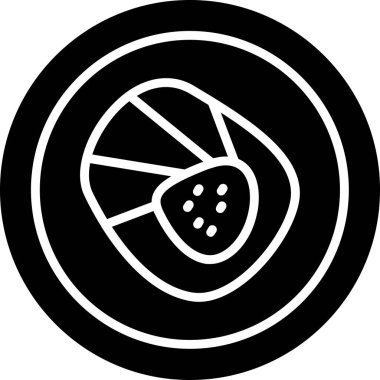 Gıda simgesinin vektör illüstrasyonu