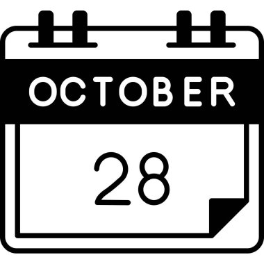 Takvim işareti simgesini, vektör çizim