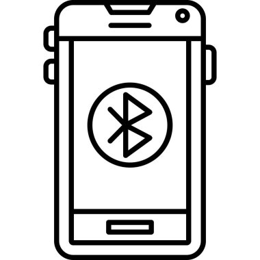 cep telefonu ikonu vektör illüstrasyonu