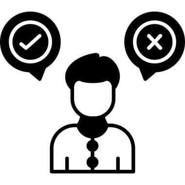 İş adamının vektör illüstrasyonu