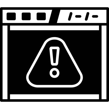 Uyarı simgesi ana hat biçiminde uyarılıyor