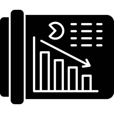 veri analiz simgesi vektör illüstrasyonu