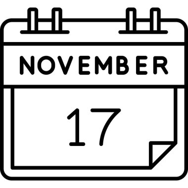 Kasım 17 - 1 takvim simgesi