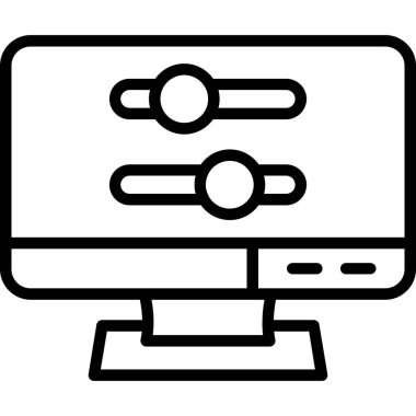 Ağ web simge vektör çizim