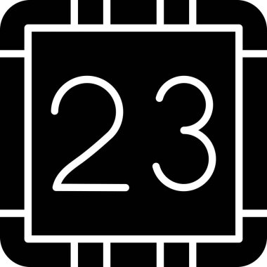 Takvim. Web simgesi basit illüstrasyon