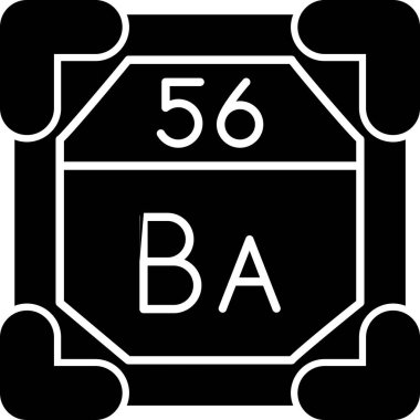 Bir b 6 simgesinin vektör illüstrasyonu