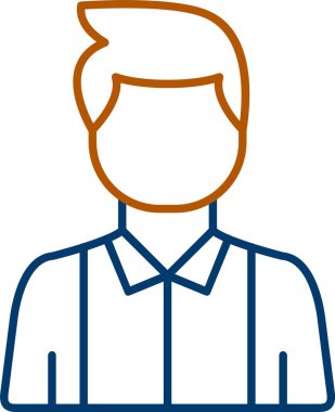 Konuk Simgesi, Web Kullanımı için Basit Vektör İllüstrasyonu