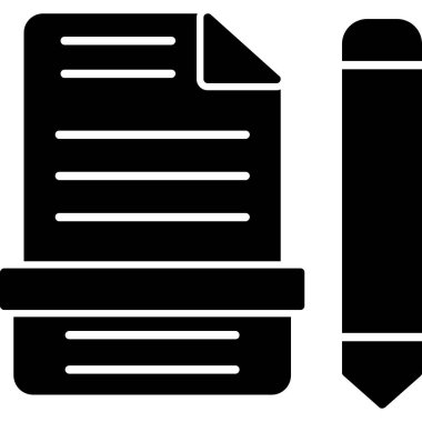 Dosya. Web simgesi basit illüstrasyon