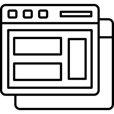 tarayıcı web tasarım simgesi