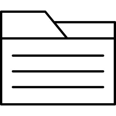 Web Kullanımı için dosya vektör simgesi, Basit Vektör İllüstrasyonu