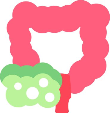 Bir karikatür yemeğinin arka planının vektör çizimi