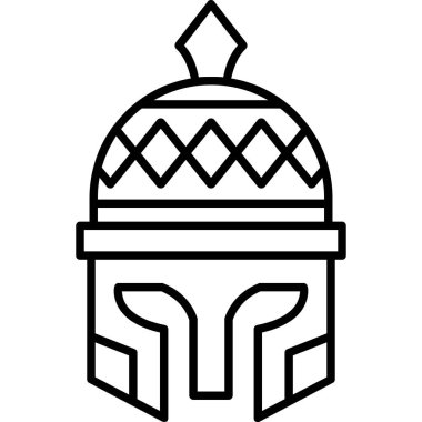 Cami. Web simgesi basit illüstrasyon