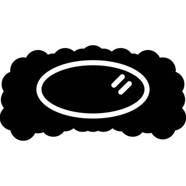 Gıda simgesinin vektör çizimi