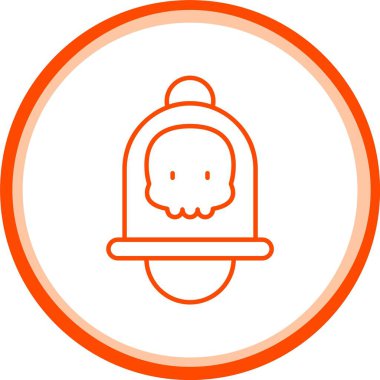 Çan Simgesi, Web Kullanımı için Basit Vektör İllüstrasyonu