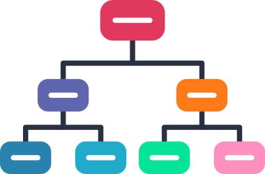 beyaz arkaplanda renk web simgesi, simge