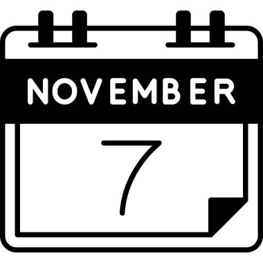 Takvim simgesi tasarımı, vektör illüstrasyonu