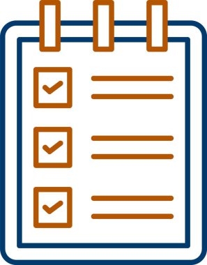 Web Kullanımı için Simge Listesi, Basit Vektör İllüstrasyonu