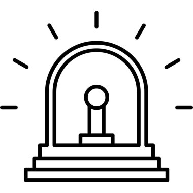 Lamba. Web simgesi basit illüstrasyon