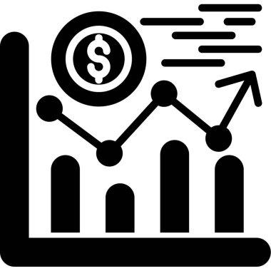 işletme finans grafiği simgesi